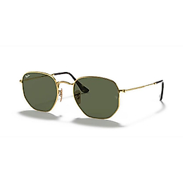 Ray-Ban Rb 3548 001 48-21 Unisex Güneş Gözlüğü Hexagonal Küçük Ekartman;