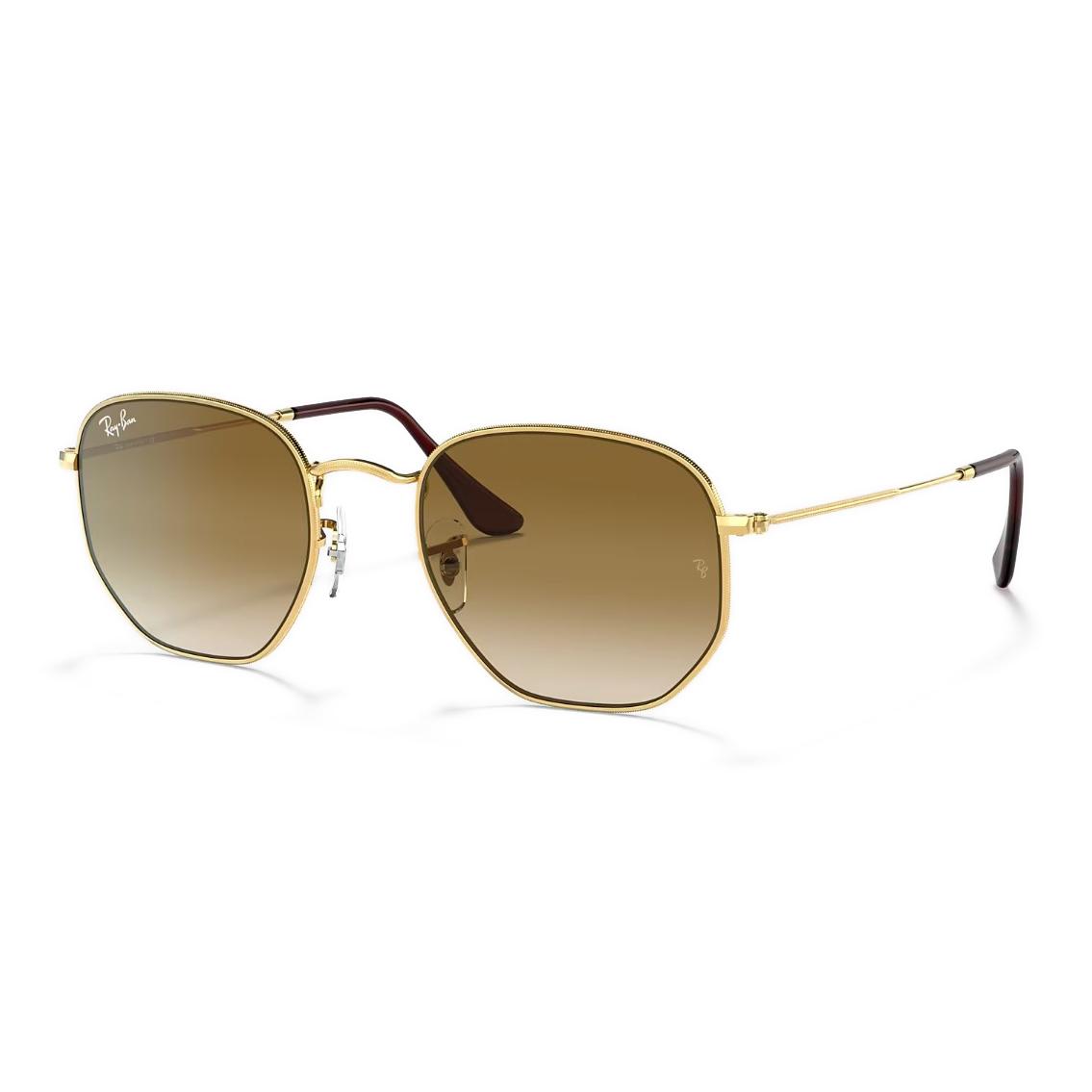 Ray-Ban Rb 3548 001/51 54-21 Unisex Güneş Gözlüğü Hexagonal Büyük Ekartman;