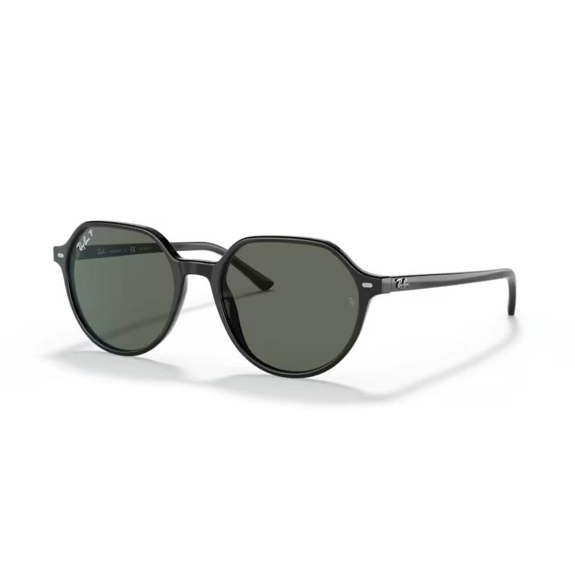 Ray-Ban Rb 2195 901/58 53-18 Unisex Güneş Gözlüğü Polarize Hexagonal Thalia;