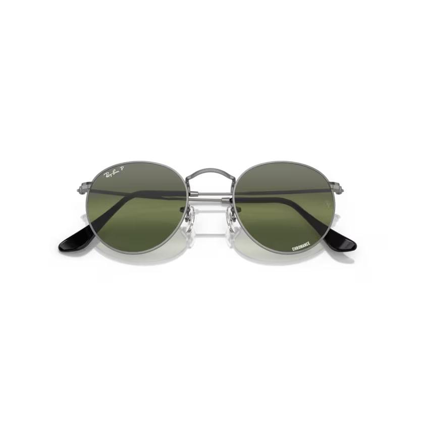 Ray-Ban Rb 3447 004/G4 50-21 Unisex Güneş Gözlüğü Round Polarize Chromance Mirror Orta Ekartman;