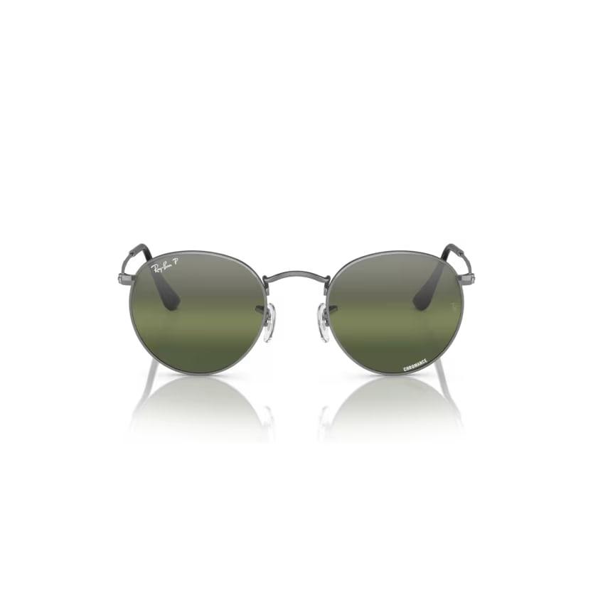 Ray-Ban Rb 3447 004/G4 50-21 Unisex Güneş Gözlüğü Round Polarize Chromance Mirror Orta Ekartman;